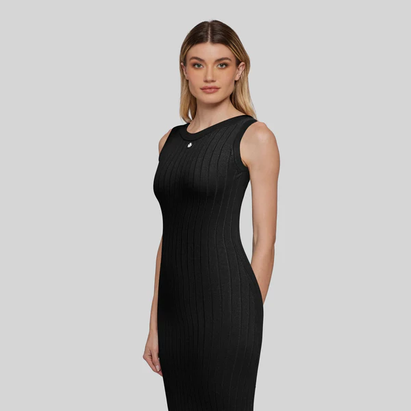 DRESS KNIT WOMEN LANCIA BLACK