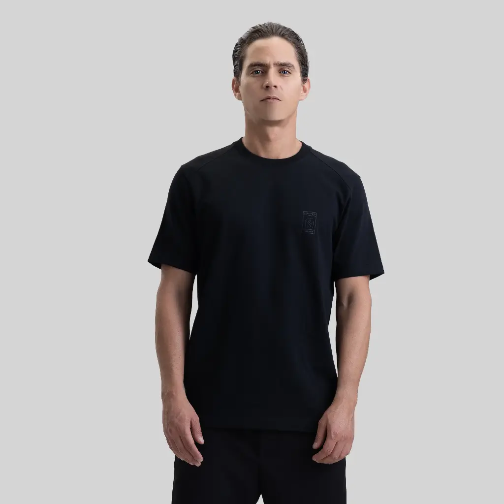 VELOCE T-SHIRT MEN REGULAR BLACK