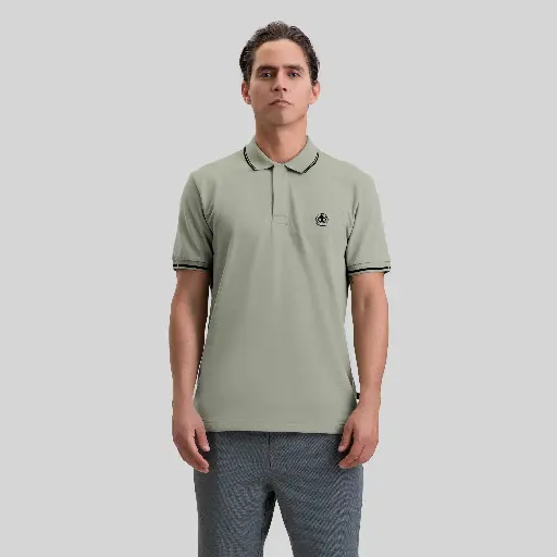 VEYRONA POLO BOX MEN SEAGRASS