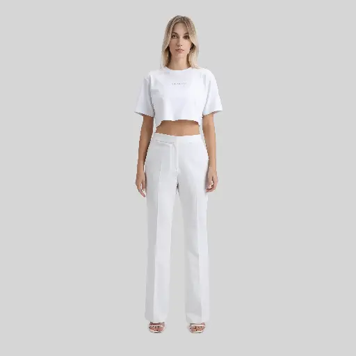 SIERRA CROP TOP WOMEN WHITE